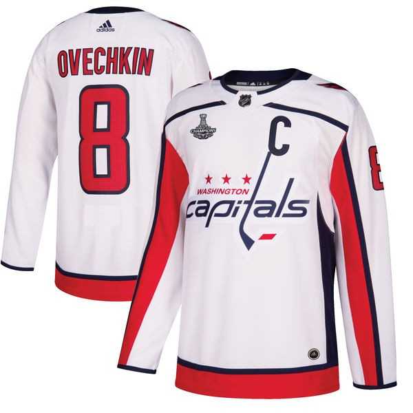 Capitals 8 Alexander Ovechkin White 2018 Stanley Cup Champions Adidas Jersey,We sell and wholesale Capitals 8 Alexander Ovechkin White 2018 Stanley Cup Champions Adidas Jersey on line form chian!